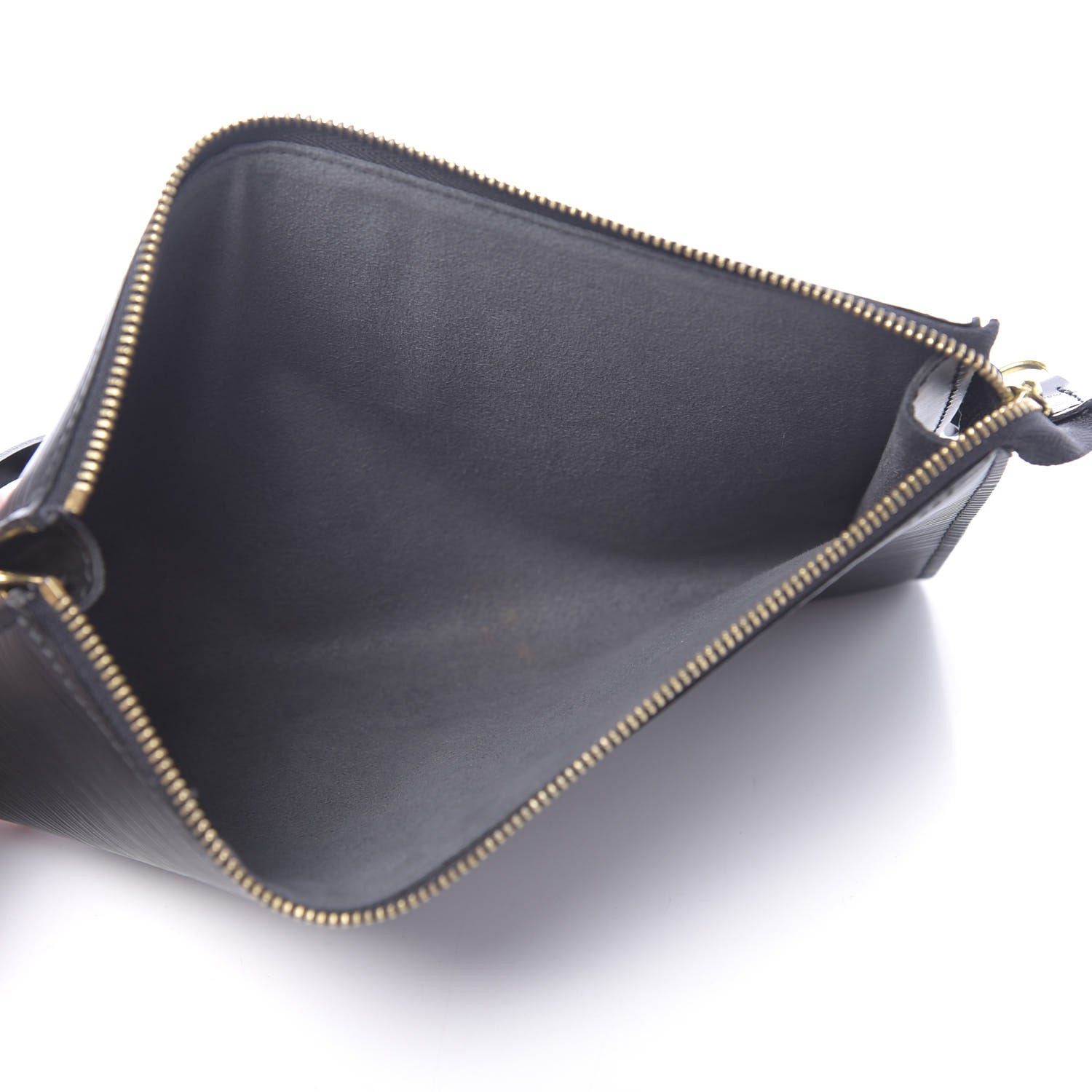 Louis Vuitton Epi Pochette Accessories 24 Black 5 of 11