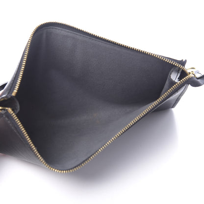 Louis Vuitton Epi Pochette Accessories 24 Black 5 of 11
