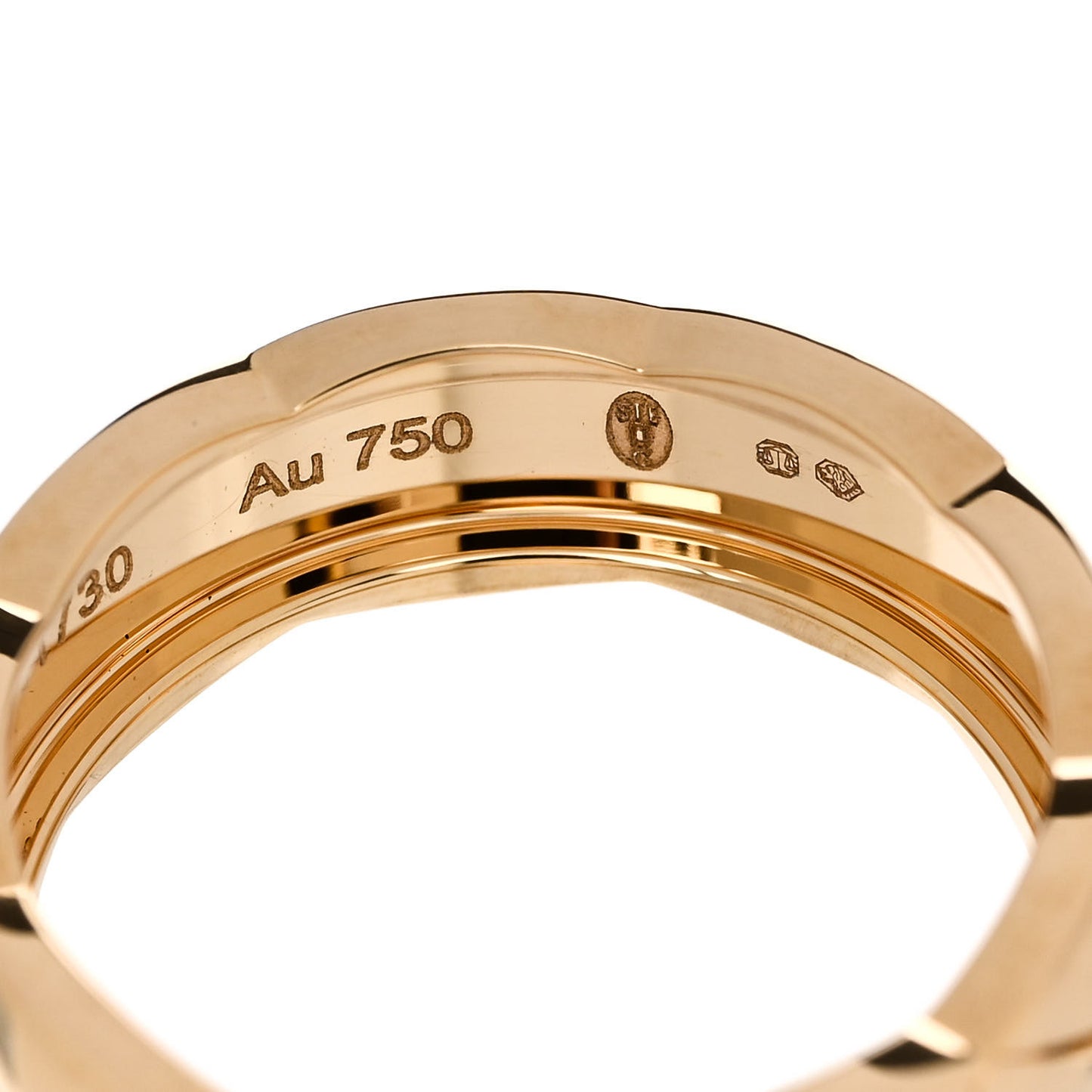 18K Yellow Gold Small Coco Crush Ring 55 7.25