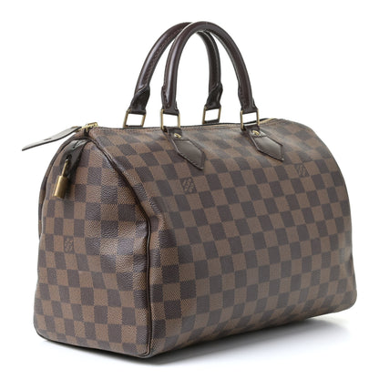 Louis Vuitton Damier Ebene Speedy 30 2 of 6