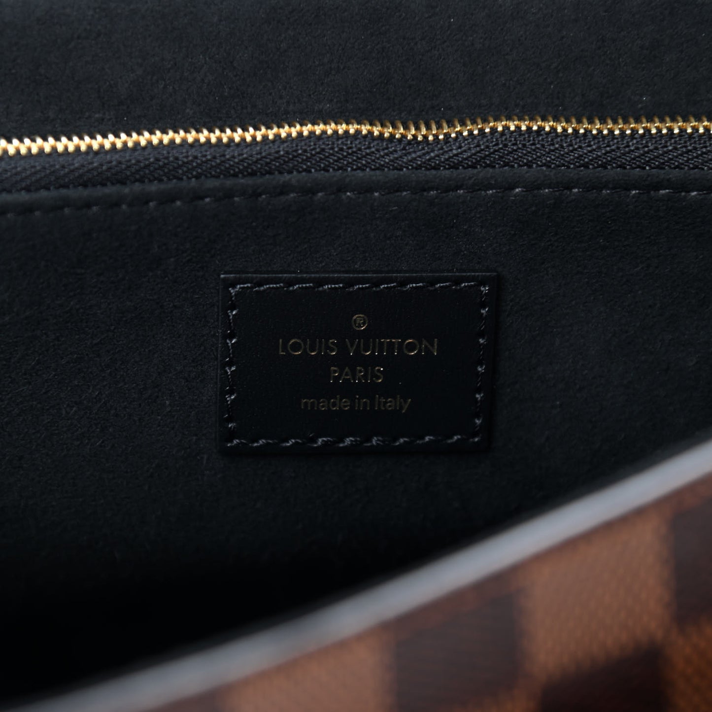 Damier Ebene Vavin PM Black