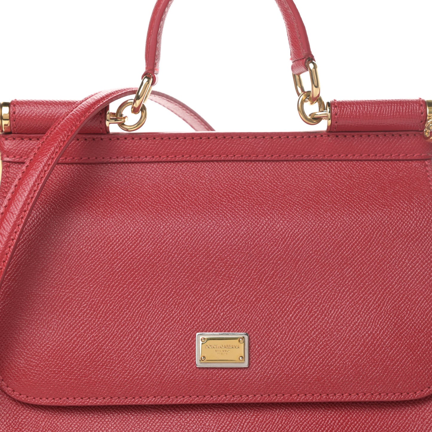 Dauphine Medium Miss Sicily Satchel Dark Red