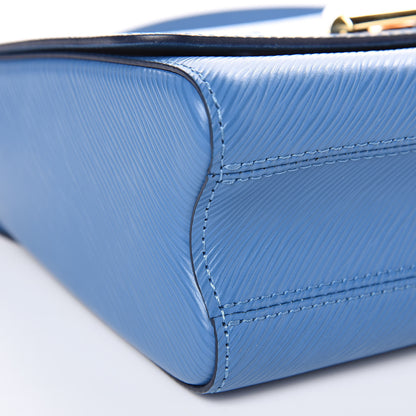 Louis Vuitton Epi Twist Shoulder Bag MM Blue Jean 8 of 10