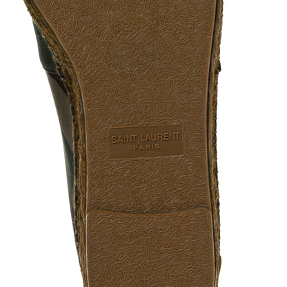 Saint Laurent Canvas Camouflage Espadrilles 41 Kaki Black 6 of 9