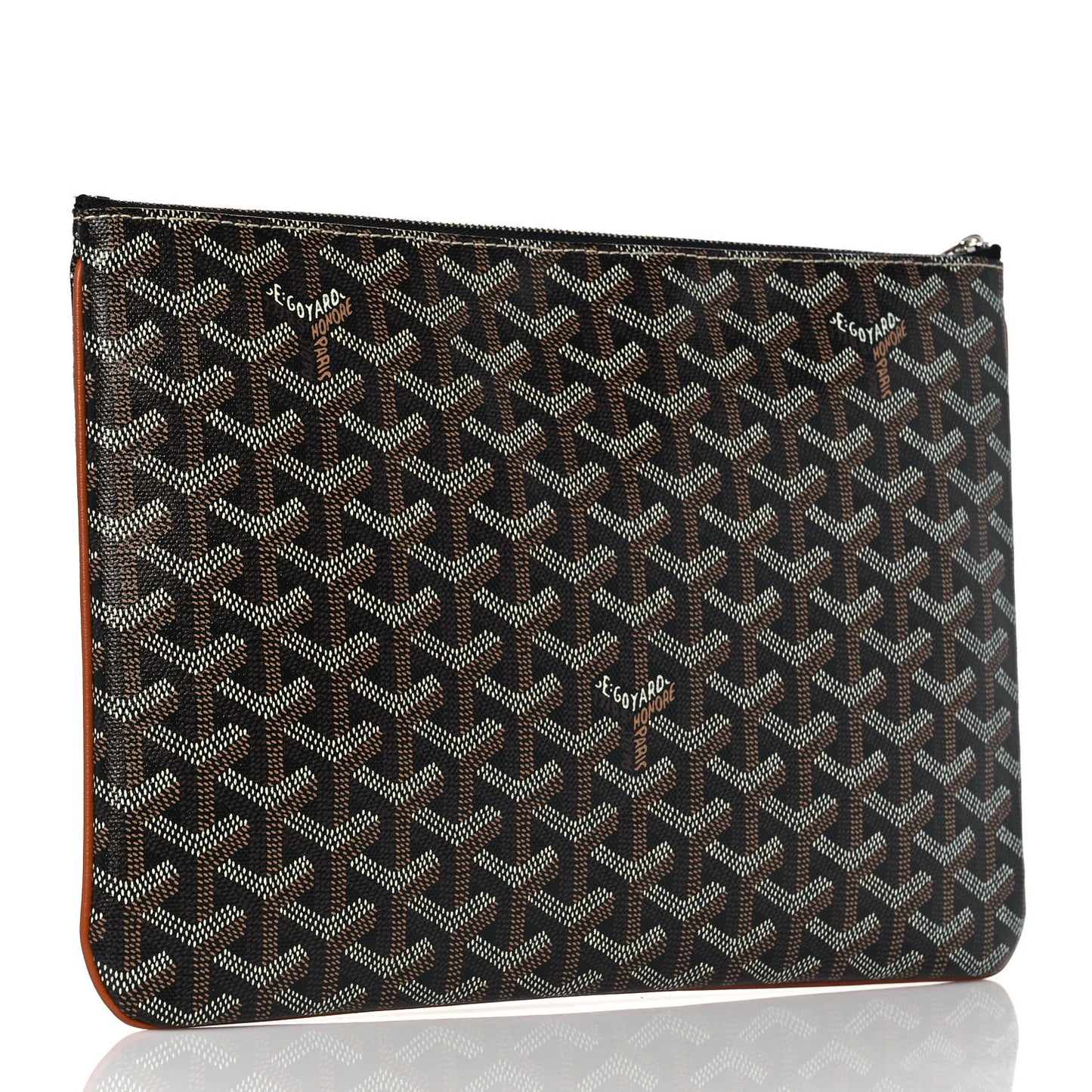 Goyardine Senat Pochette MM Black Gold