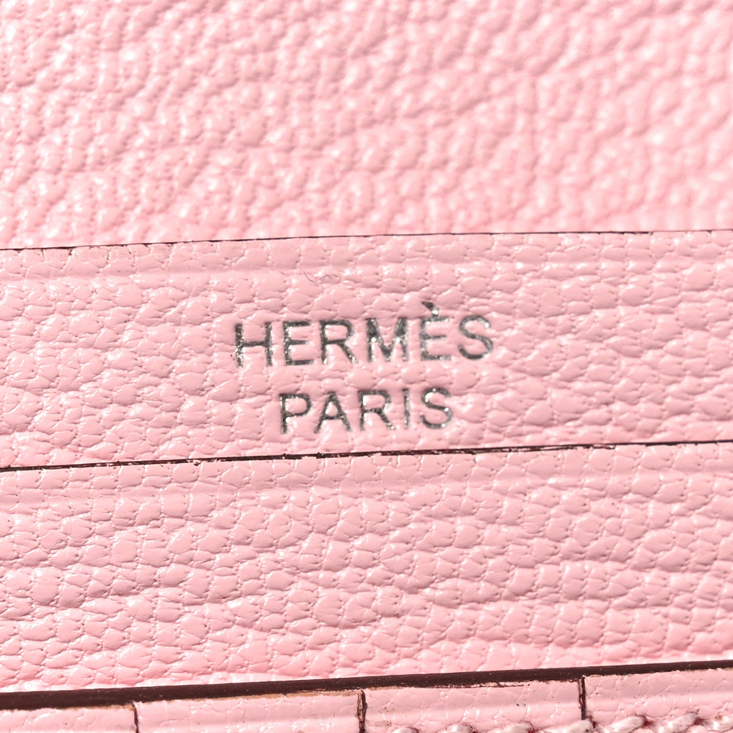 Hermes Chevre Mysore Bearn Compact Wallet Rose Sakura 6 of 7