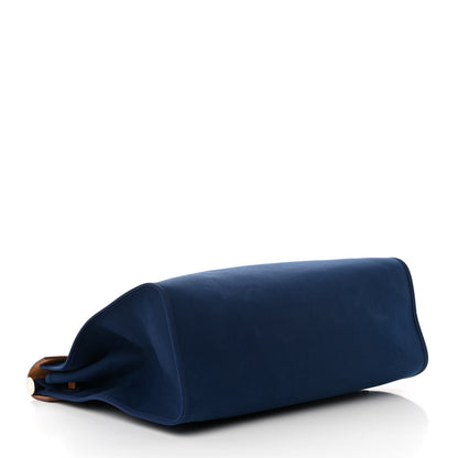 Hermes Toile Vache Hunter Herbag Zip 39 MM Bleu Marine 5 of 15