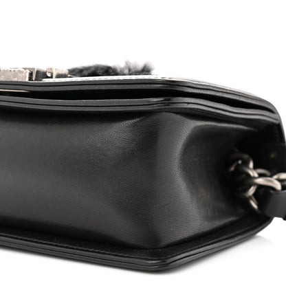 Chanel Goat Hair Small Boy Flap Black 10 of 11