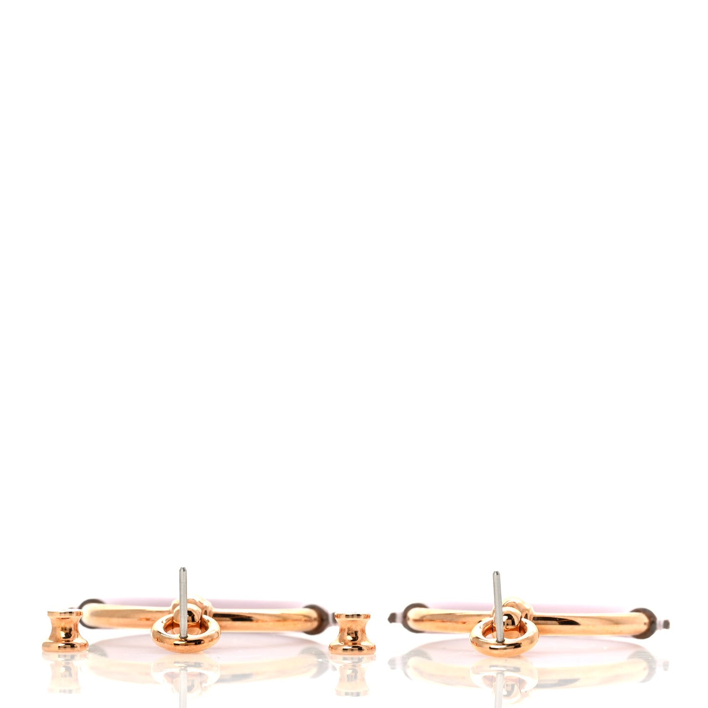 Swift Loop Earrings Mauve Sylvestre