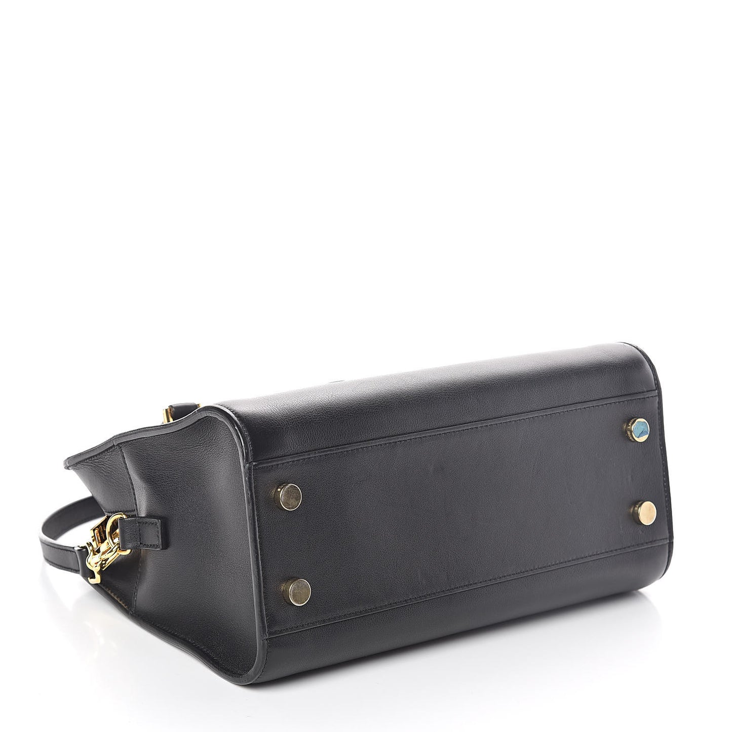 Calfskin Monogram Baby Cabas Black