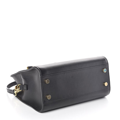 Saint Laurent Calfskin Monogram Baby Cabas Black 4 of 9