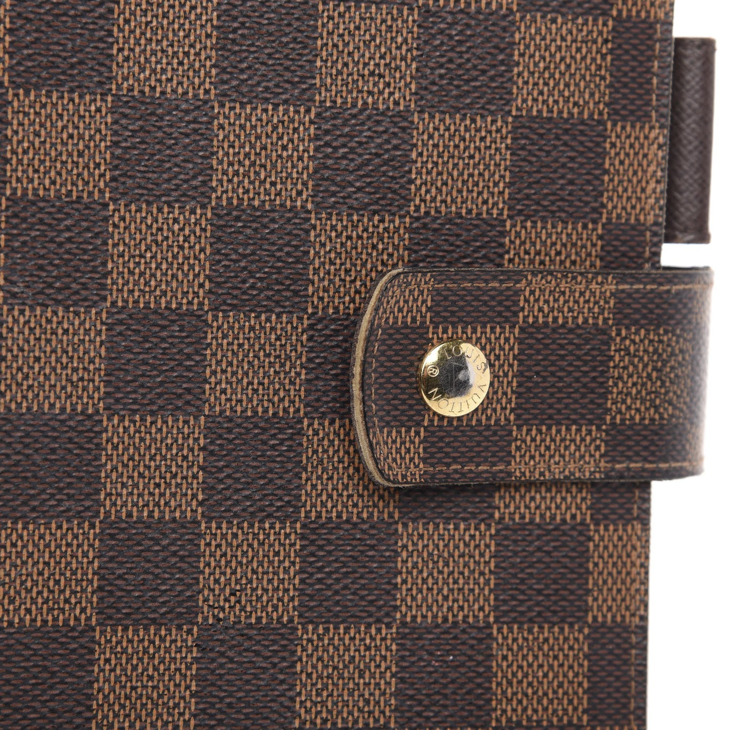 Damier Ebene Large Ring Agenda Cover