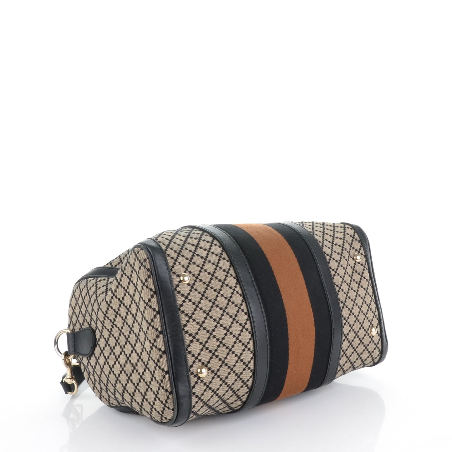 Diamante Vintage Web Medium Boston Black