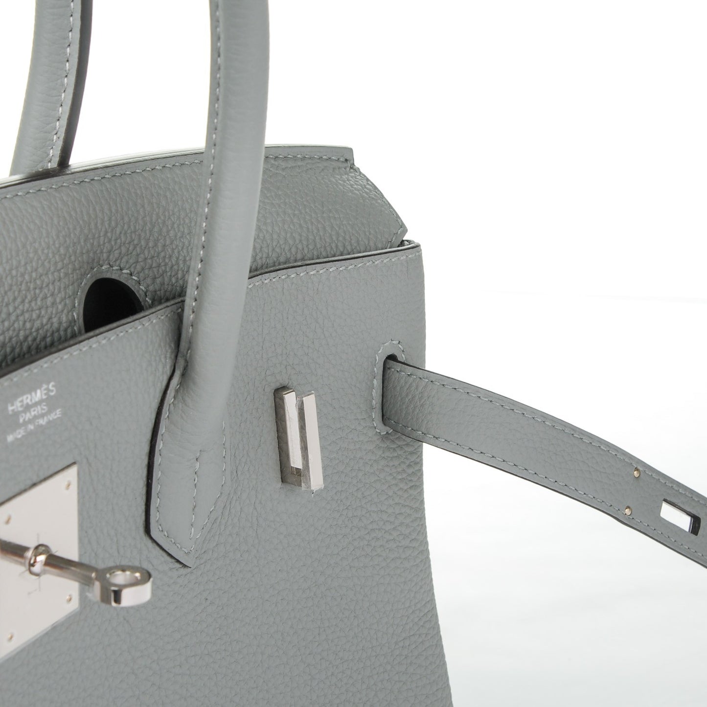 Togo Birkin 30 Gris Mouette