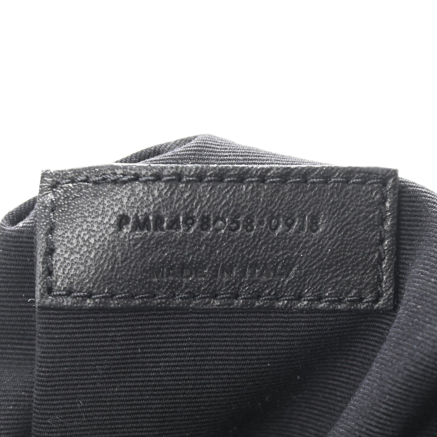 Crinkled Calfskin Matelasse Monogram Medium Niki Chain Satchel Black