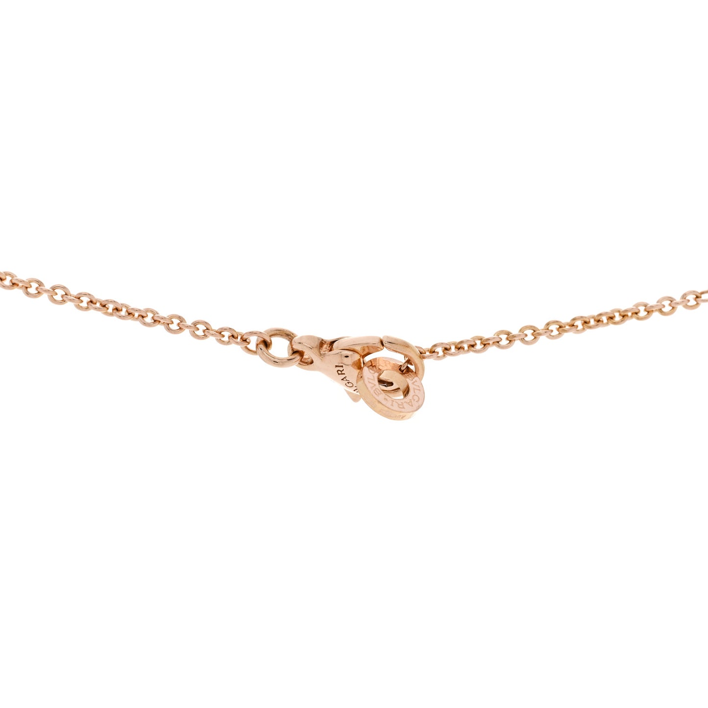18K Rose Gold B.Zero1 Pendant Necklace