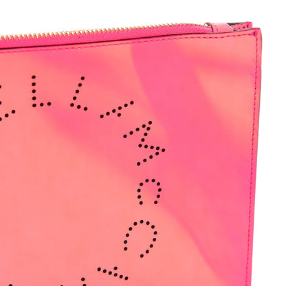 Stella McCartney Alter Nappa Logo Pouch Neon Pink 8 of 8