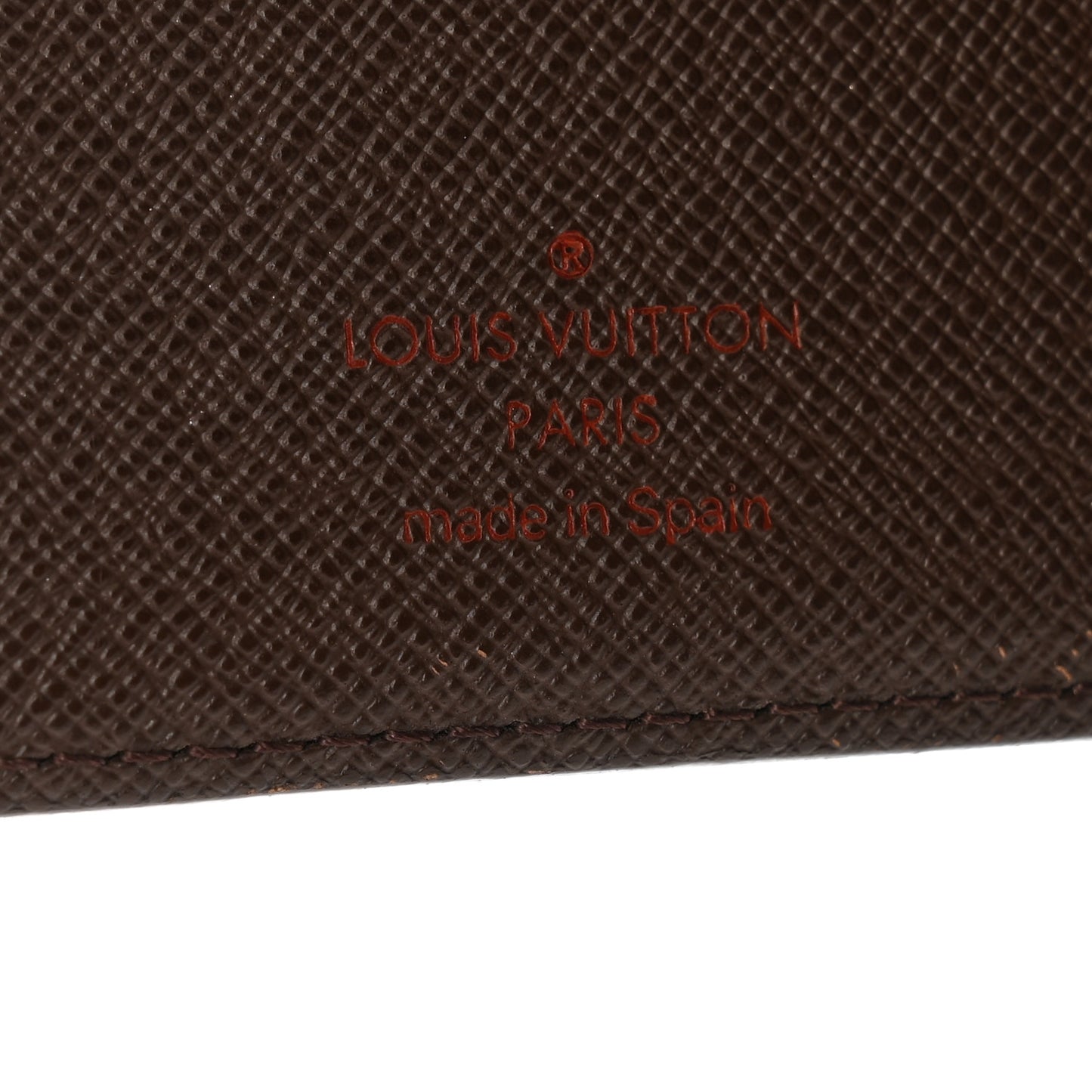 Damier Ebene Pocket Agenda Cover