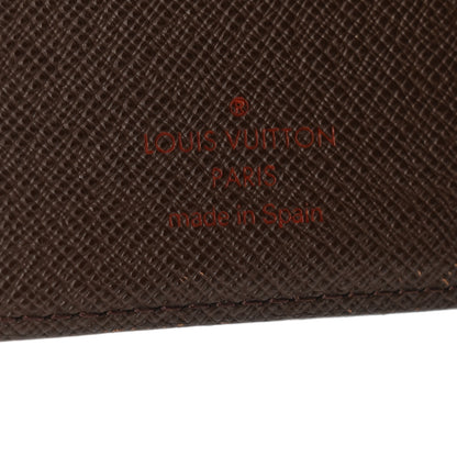 Louis Vuitton Damier Ebene Pocket Agenda Cover 6 of 8