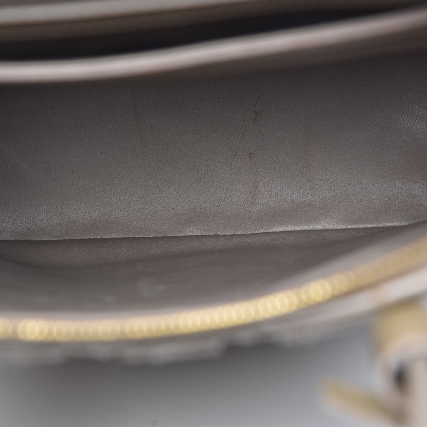 Patent Lambskin Fascination Lockit Gris