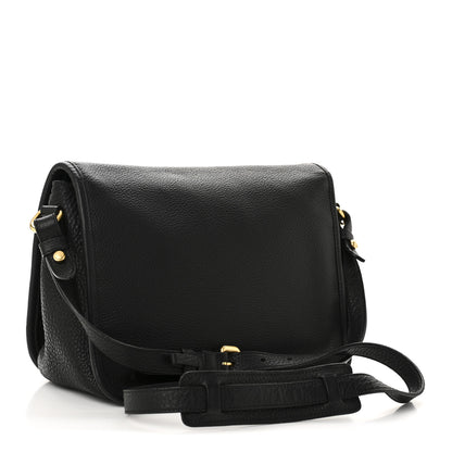 Prada Vitello Phenix Crossbody Bag Black 3 of 10