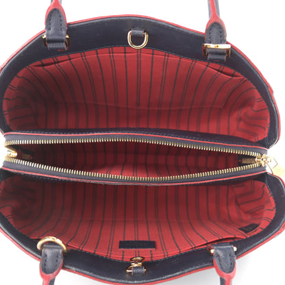 Louis Vuitton Empreinte Montaigne MM Marine Rouge 5 of 17