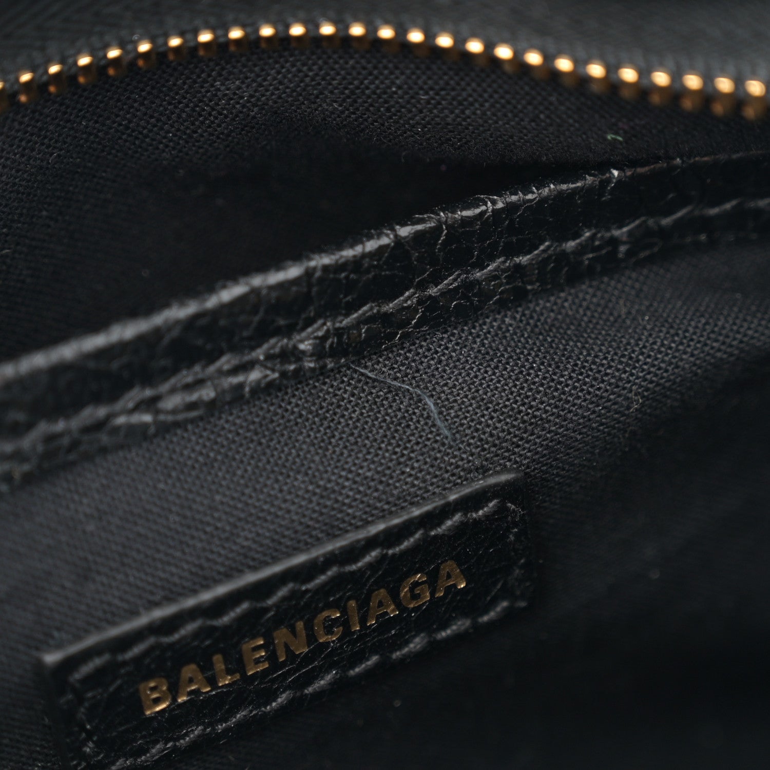 Balenciaga Agneau Classic Gold Hardware Nano City Black 12 of 12