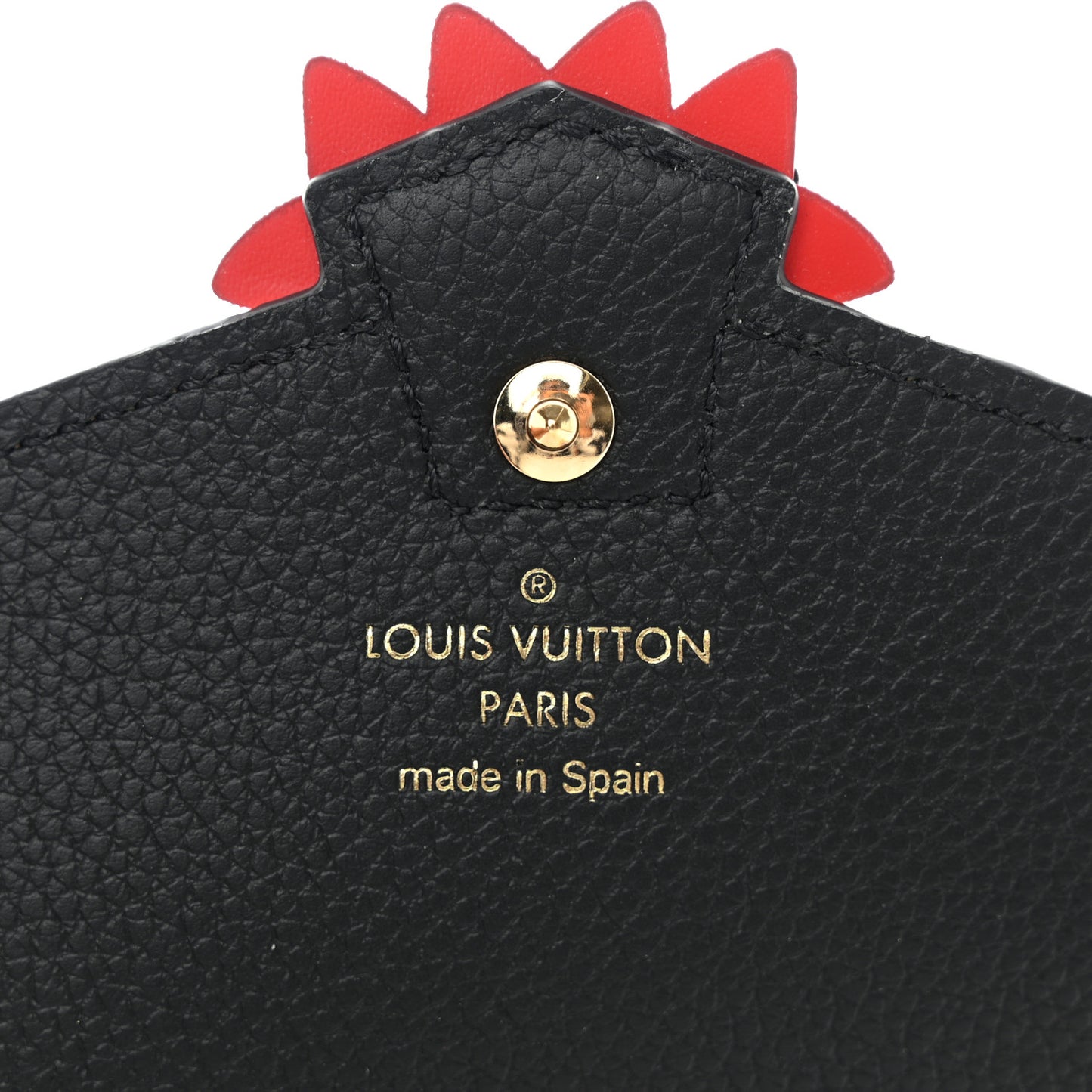 Empreinte Monogram Giant Crafty Sarah Wallet Creme Black