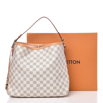 Louis Vuitton Damier Azur Delightful PM Rose Ballerine 11 of 11