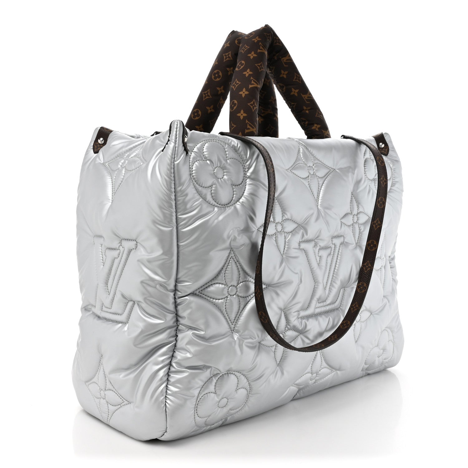 Louis Vuitton Econyl Monogram Pillow Giant Onthego GM Silver 3 of 11