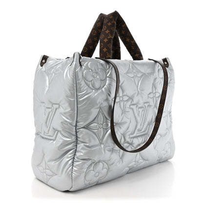 Louis Vuitton Econyl Monogram Pillow Giant Onthego GM Silver 3 of 11