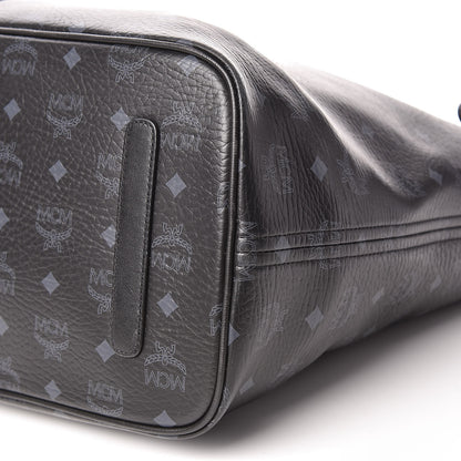 MCM Visetos Large Liz Reversible Shopper Tote Black 13 of 22