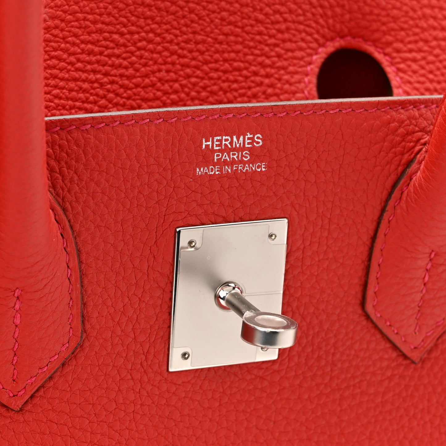 Togo Birkin 30 Rouge Duchesse