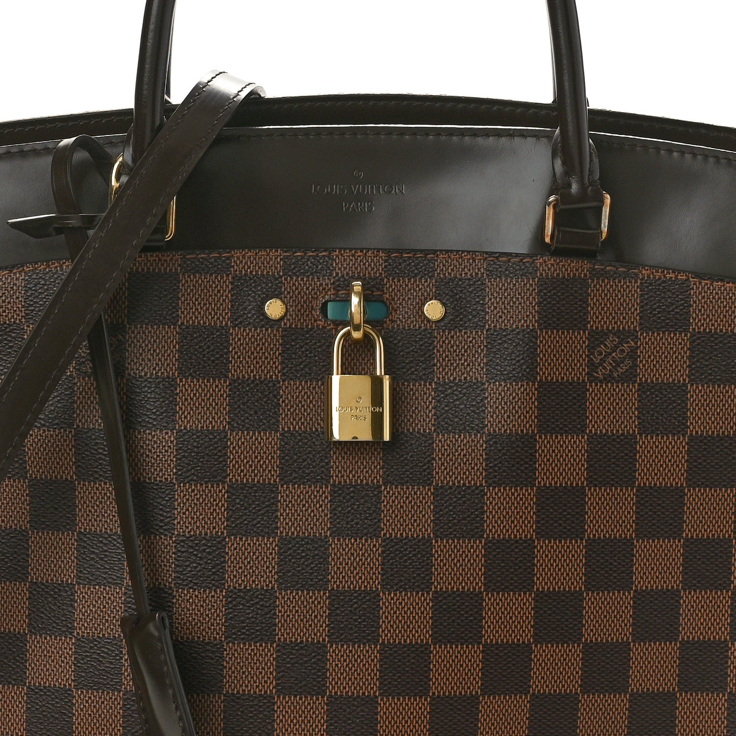 Louis Vuitton Damier Ebene Rivoli MM 7 of 9
