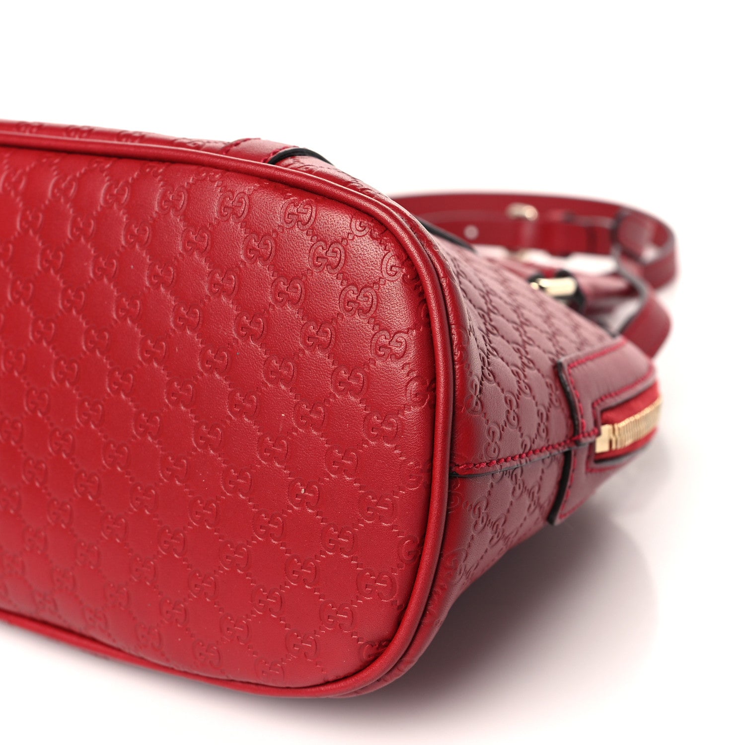Gucci Soft Microguccissima Mini Dome Bag Rosso 9 of 9