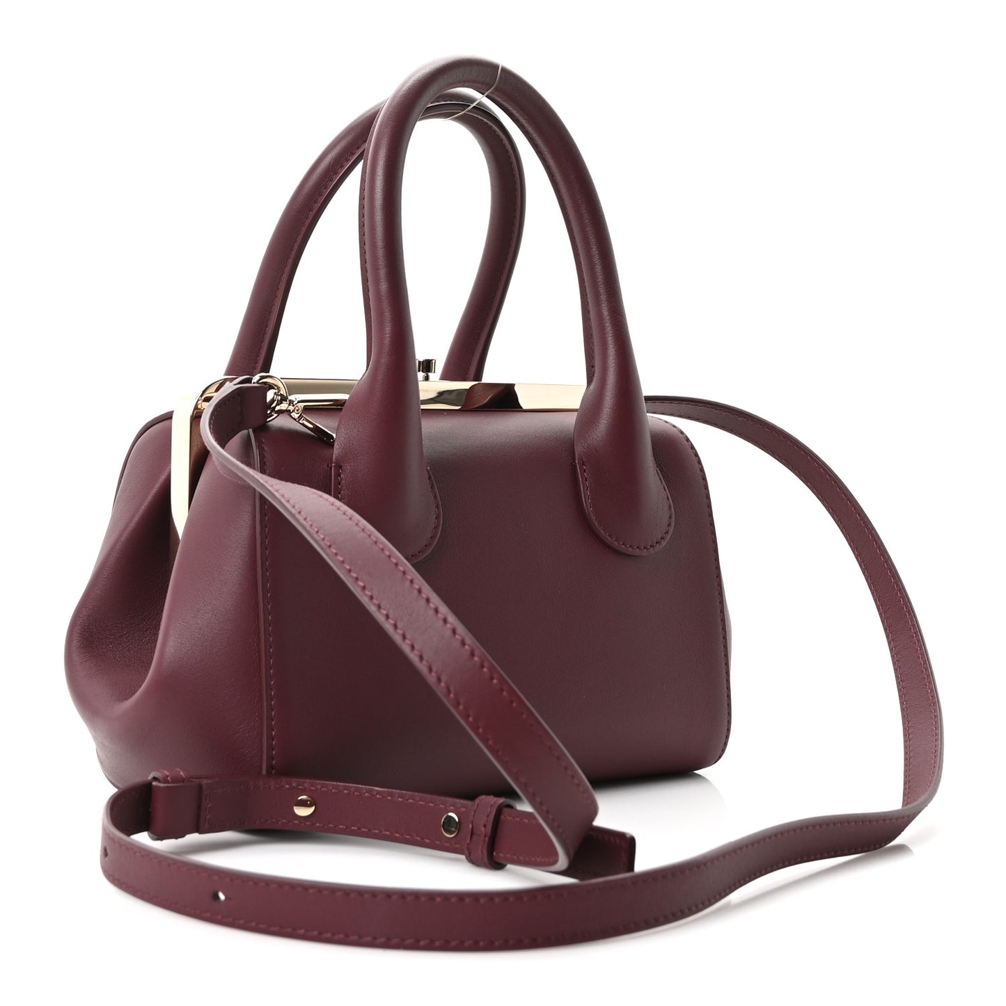 Calfskin Small Joyce Burgundy