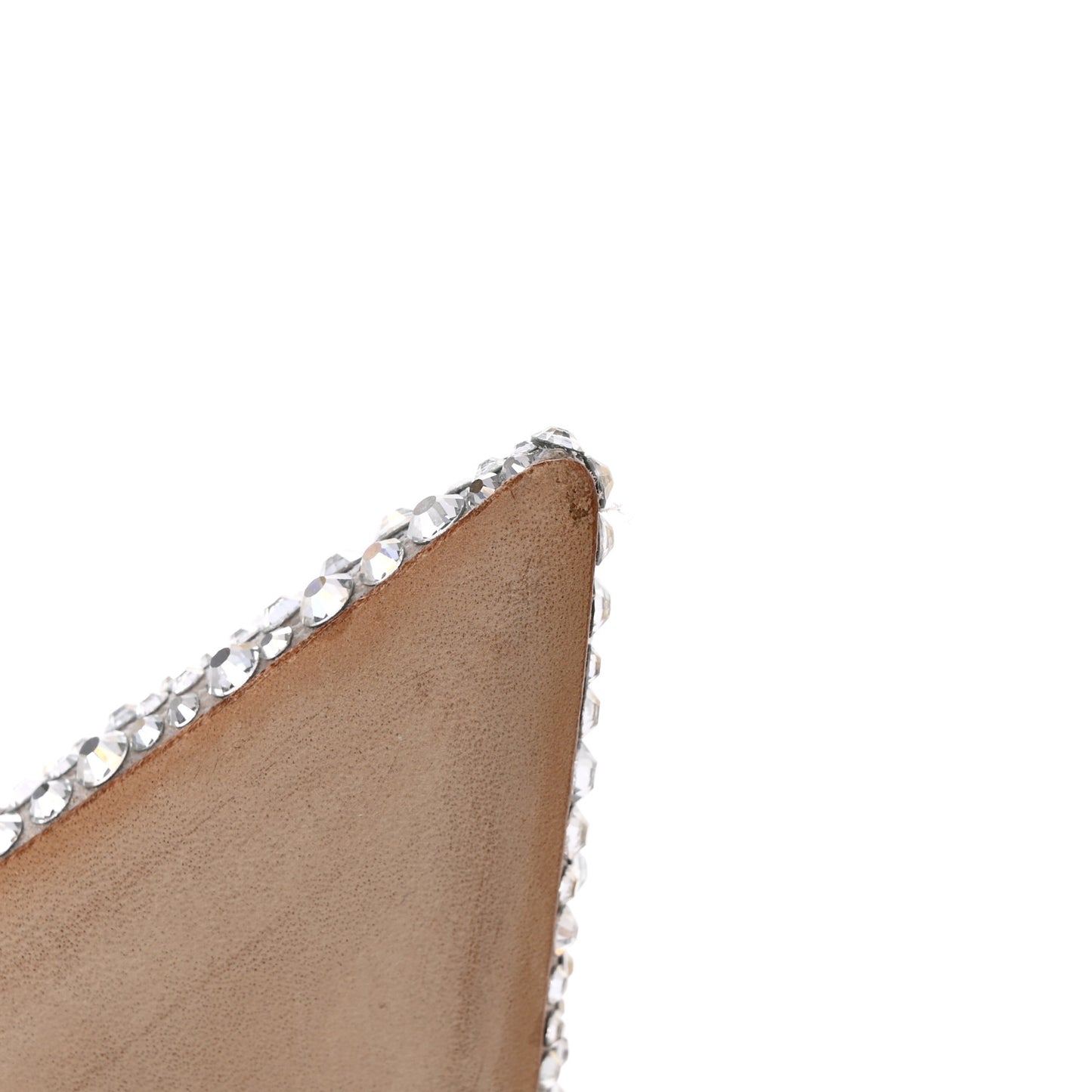 Calfskin Mesh Crystal Love 85 Pumps 37