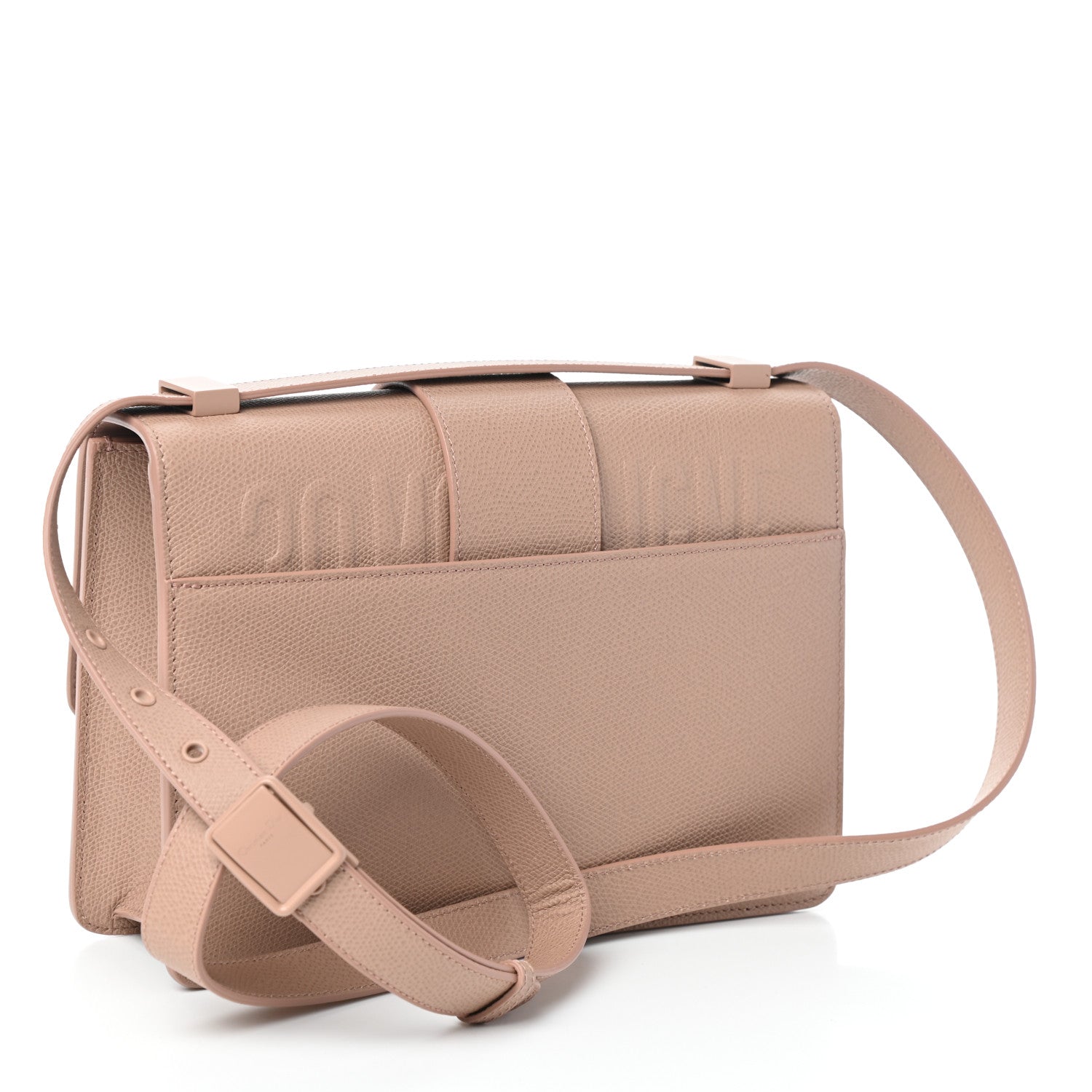 Christian Dior Ultra Matte Grained Calfskin 30 Montaigne Flap Bag Blush 3 of 8