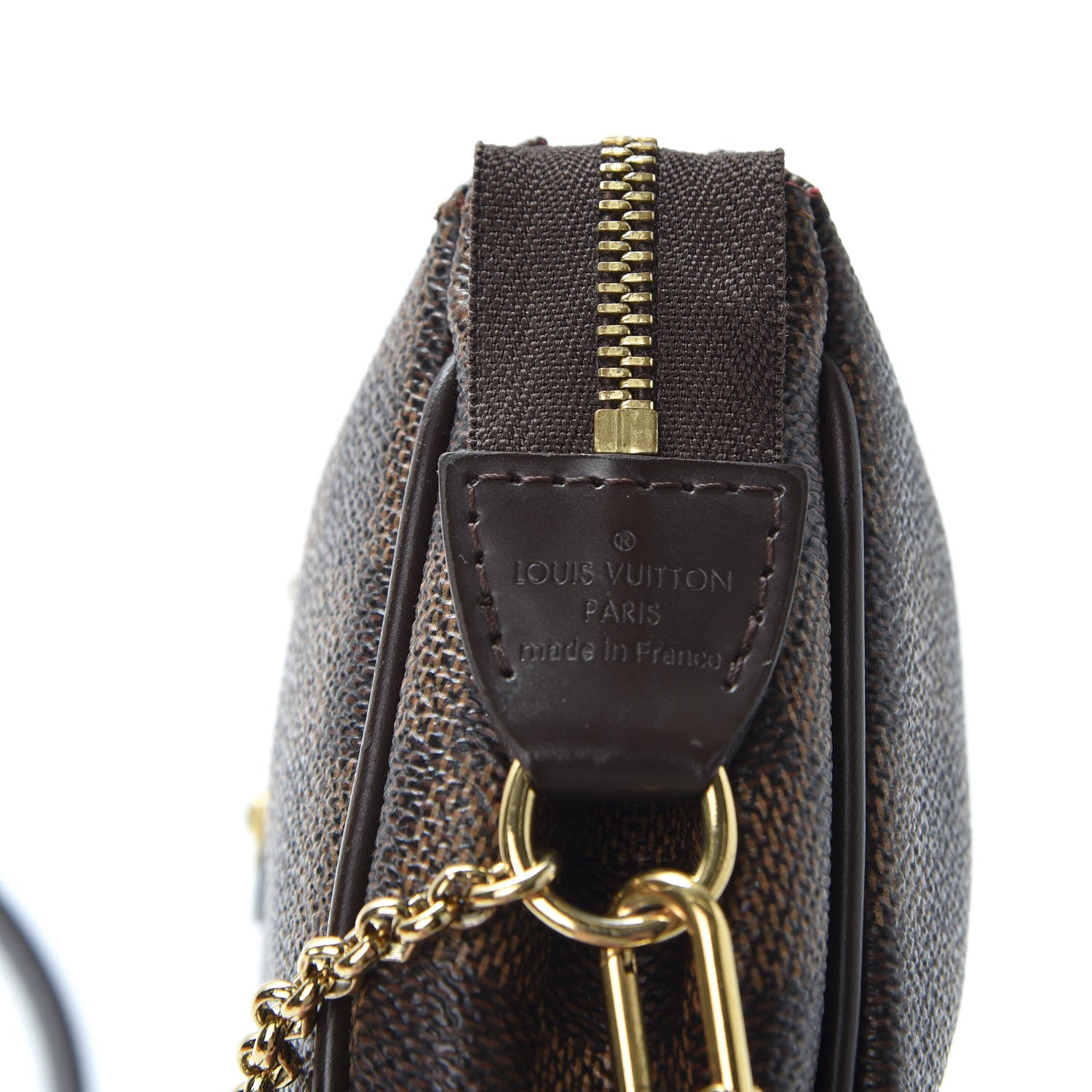 Louis Vuitton Damier Ebene Eva Clutch 7 of 10