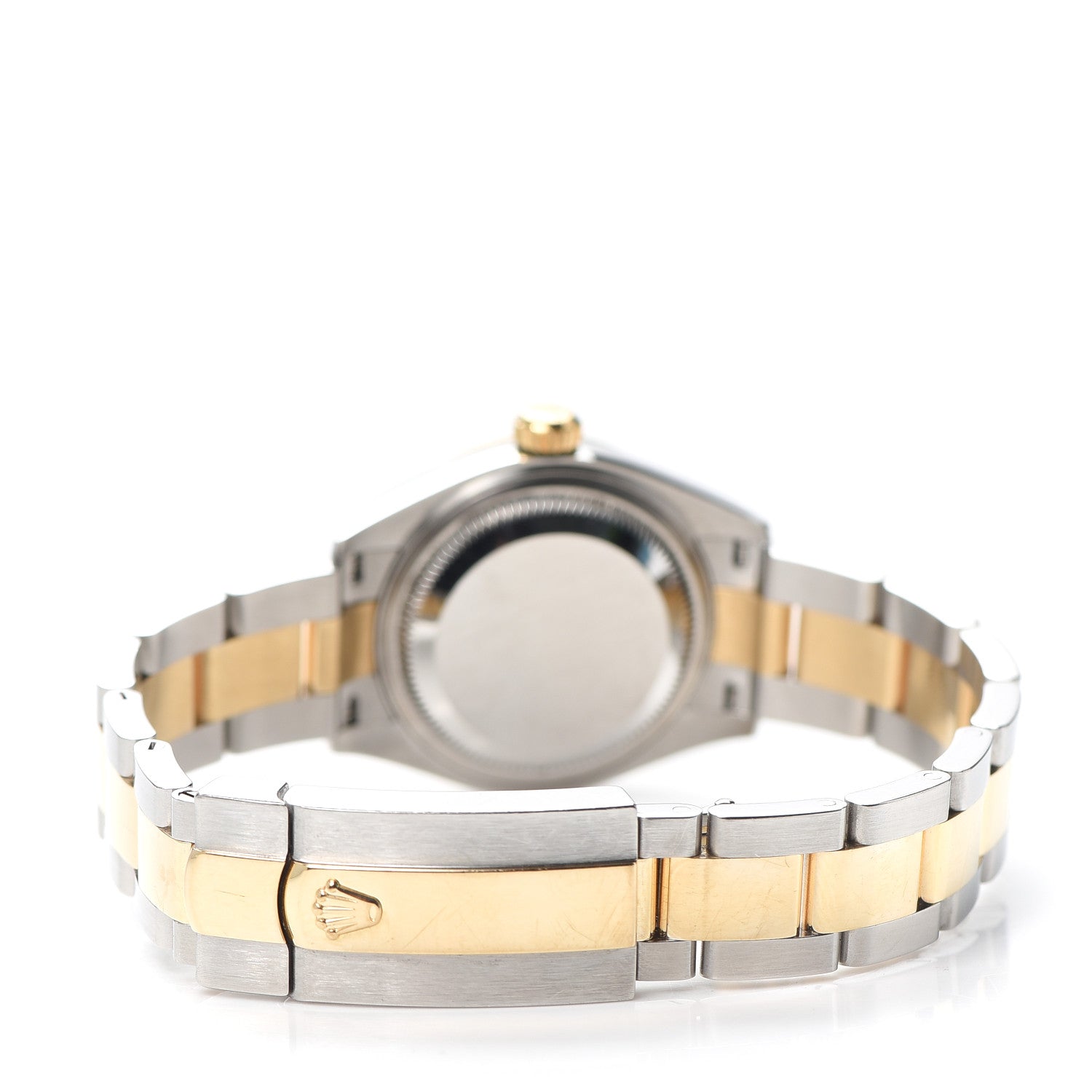 Rolex Stainless Steel 18K Yellow Gold 28mm Oyster Perpetual Datejust Watch White Roman 279173 3 of 6