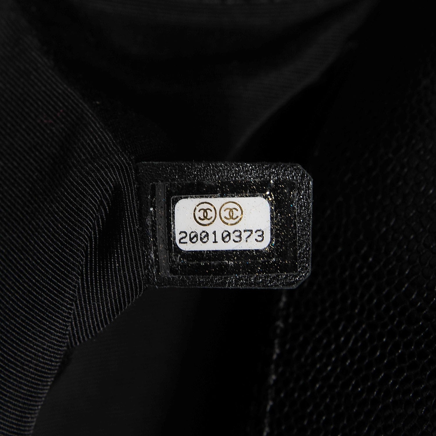 Chanel Caviar Quilted Medium Boy Flap Black 7 of 7