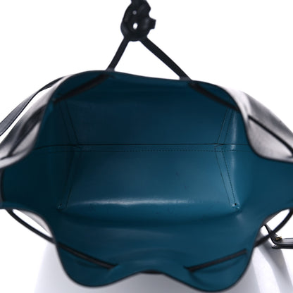 Mansur Gavriel Vegetable Tanned Calfskin Bucket Bag Black Marina 4 of 13