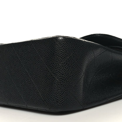Chanel Caviar Quilted Jumbo Double Flap Black 10 of 10