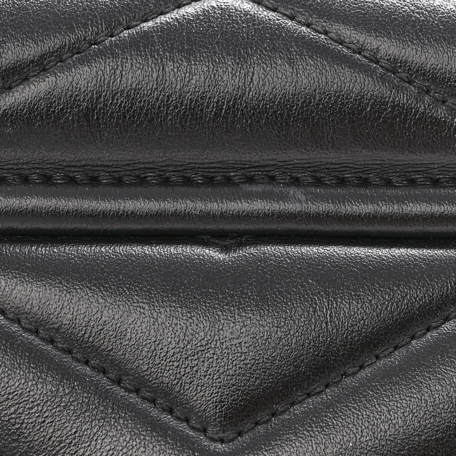 Saint Laurent Calfskin Y Quilted Monogram Medium Loulou Chain Satchel Black 11 of 13