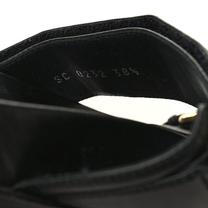 Louis Vuitton Lambskin Studded Paseo Flat Comfort Mule 38.5 Black 9 of 11