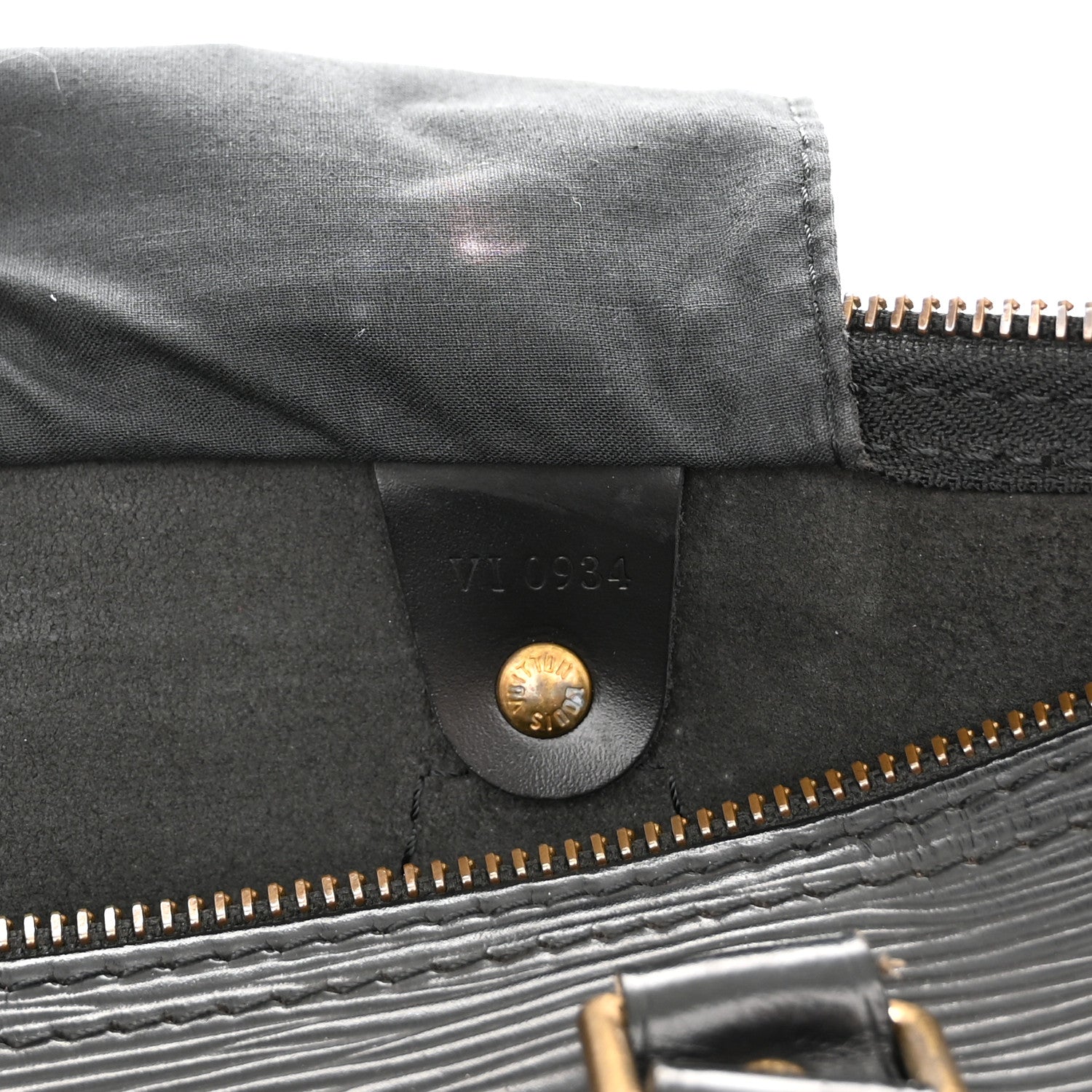 Louis Vuitton Epi Speedy 30 Black 7 of 16
