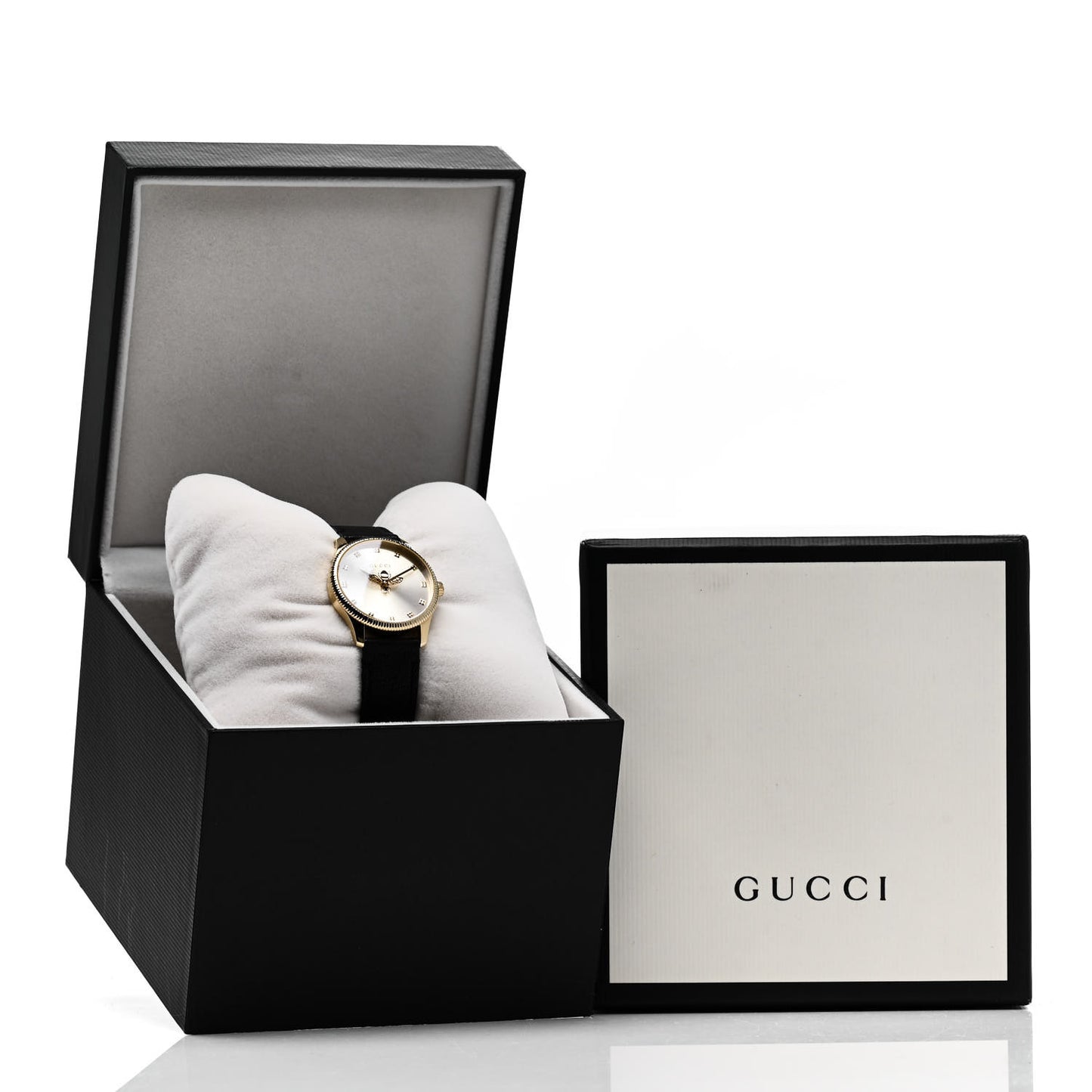 Stainless Steel Calfskin 29mm G-Timeless Bee Quartz Watch