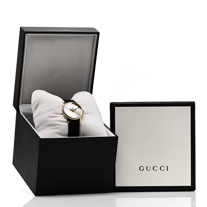 Gucci Stainless Steel Calfskin 29mm G-Timeless Bee Quartz Watch 5 of 5