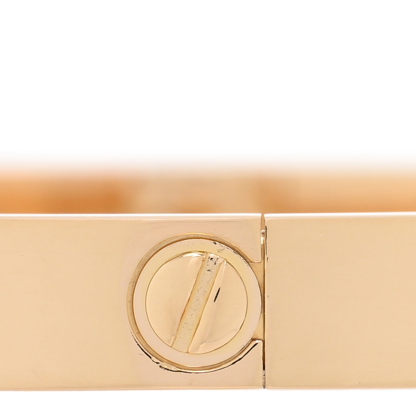 18K Yellow Gold LOVE Bracelet 17