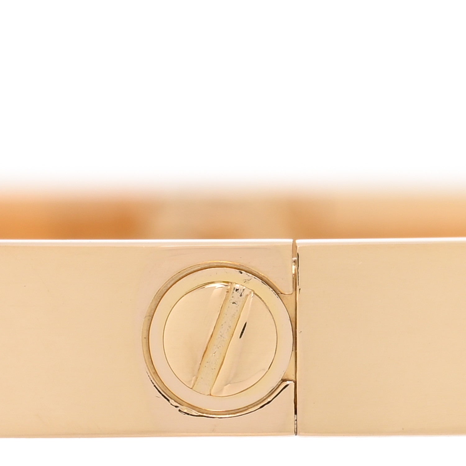 Cartier 18K Yellow Gold LOVE Bracelet 17 5 of 6